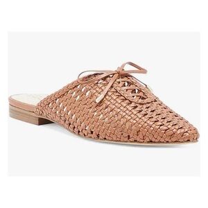 Sole Society Beylane Flat (Women) Woven Tan Mules Size 7M
